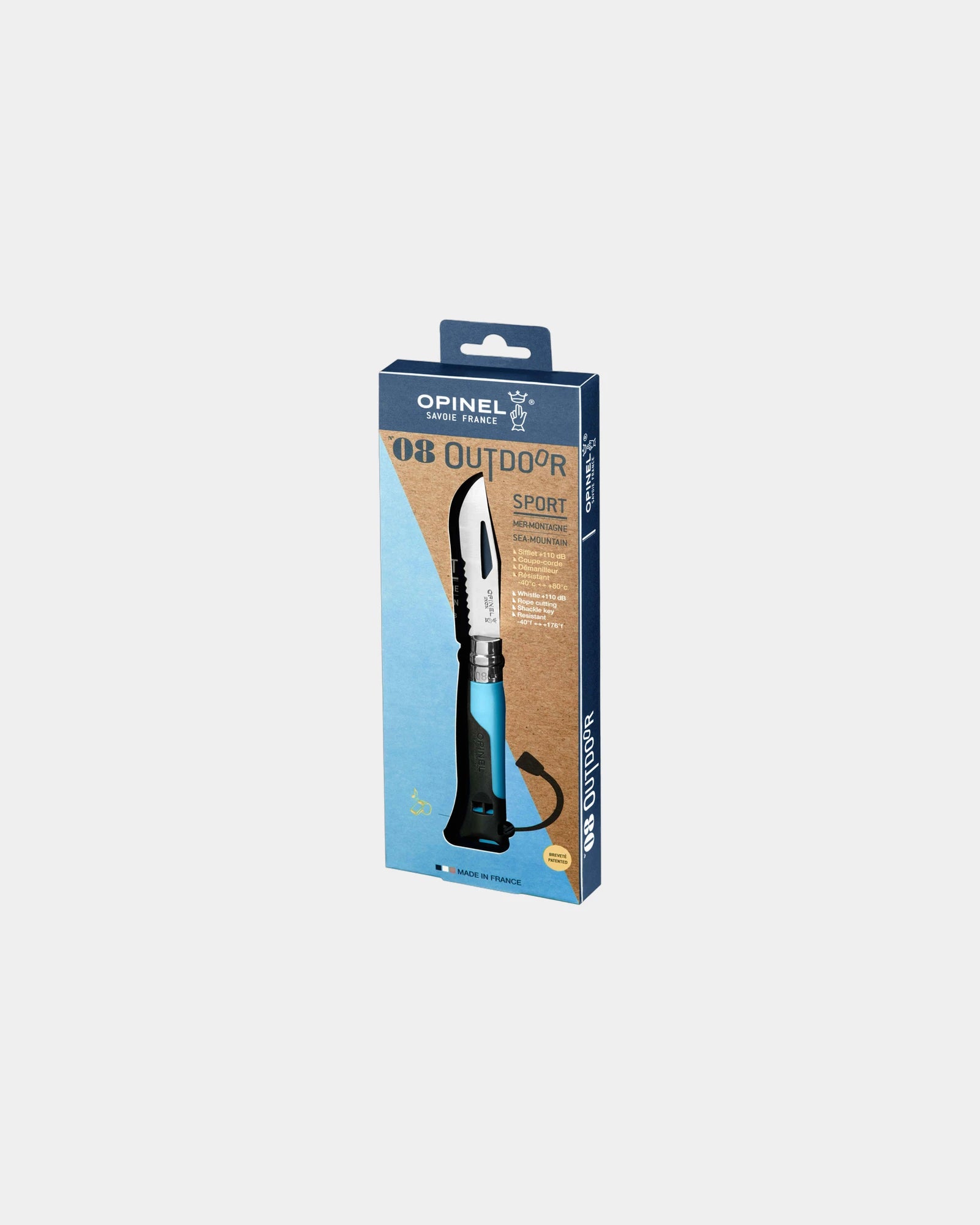 Zakmes Opinel N°08 Outdoor om te personaliseren - 1