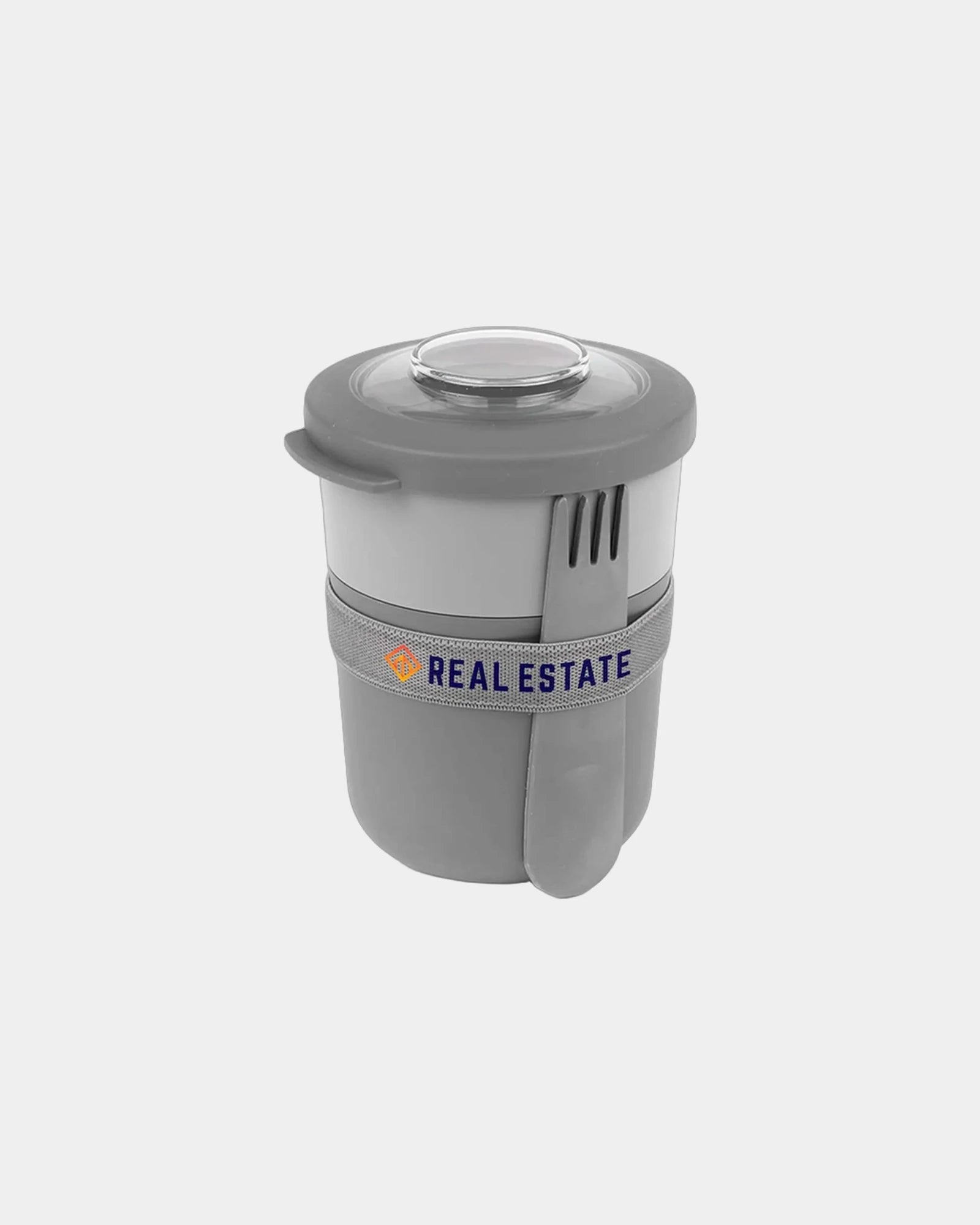 Lunchbox met compartiment 450ml+150ml om te personaliseren - 1