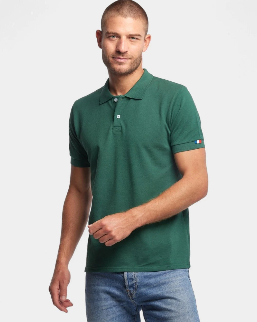 Herenpolo Made in France om te personaliseren - 1