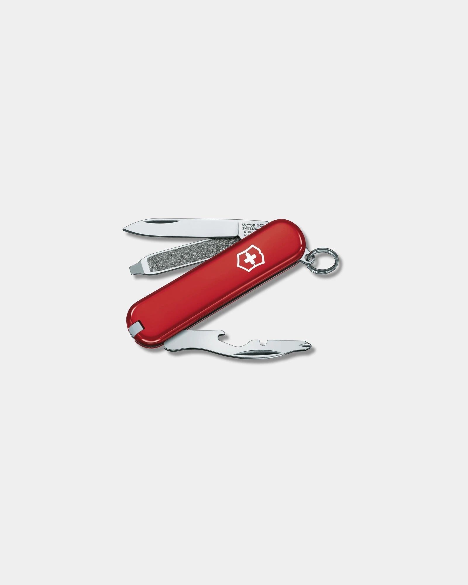 Zakmes Victorinox Rally om te personaliseren - Rood