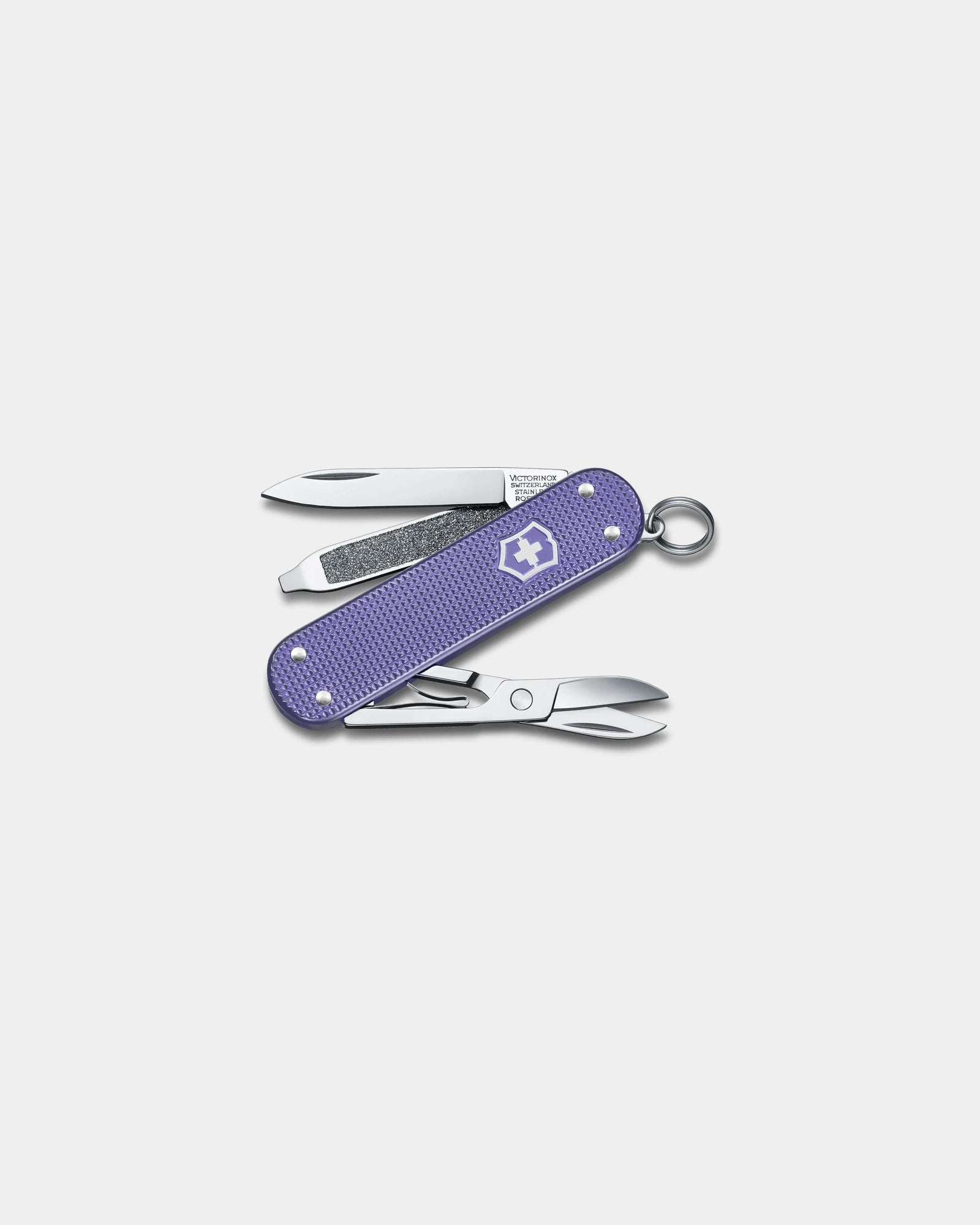 Zakmes Victorinox Classic SD Alox om te personaliseren - Elektrisch Lavendel