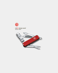 Zakmes Victorinox Nail Clip 580 om te personaliseren - Rood