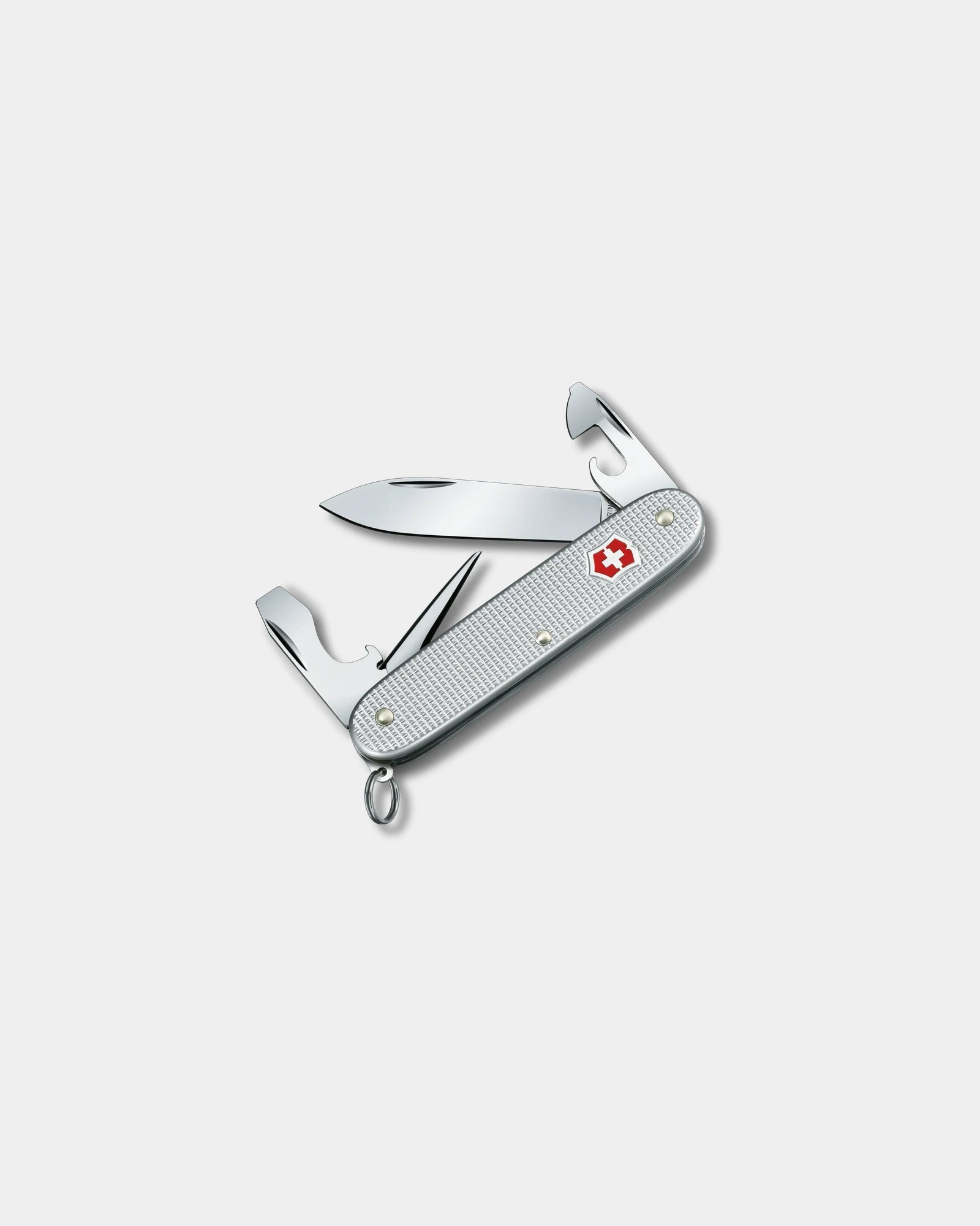 Zwitsers zakmes Victorinox Pioneer Alox om te personaliseren - Zilver
