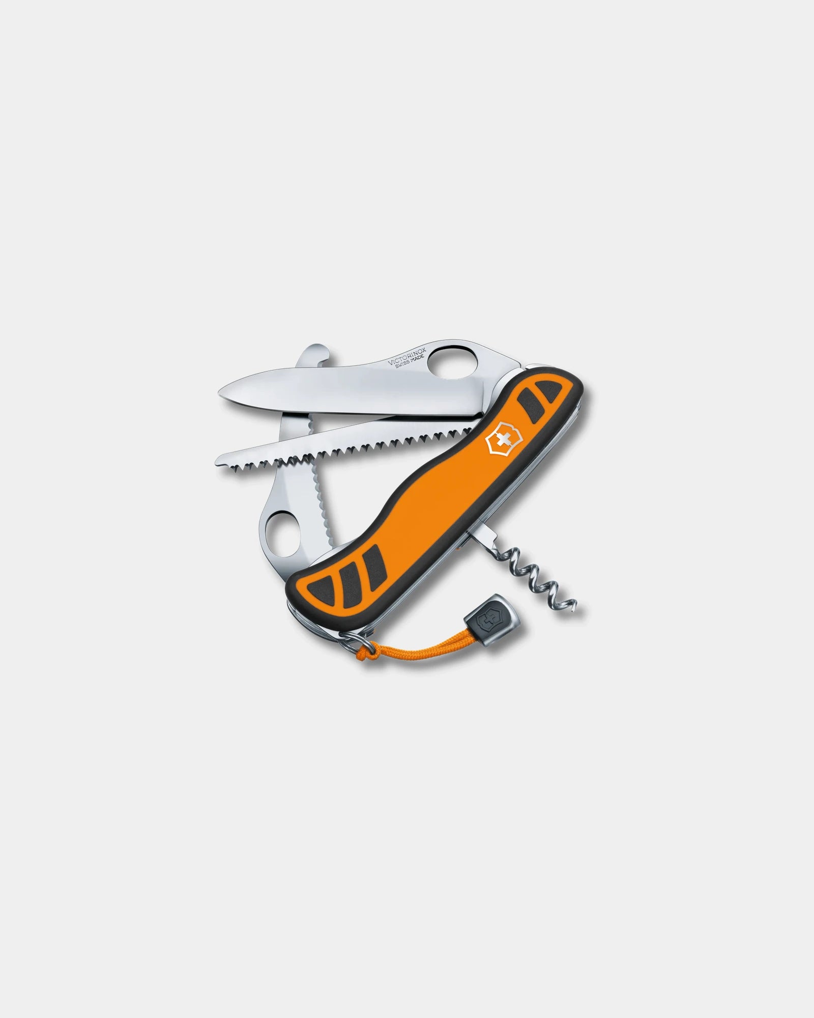 Zakmes Victorinox Hunter XT Grip om te personaliseren - Oranje/Zwart