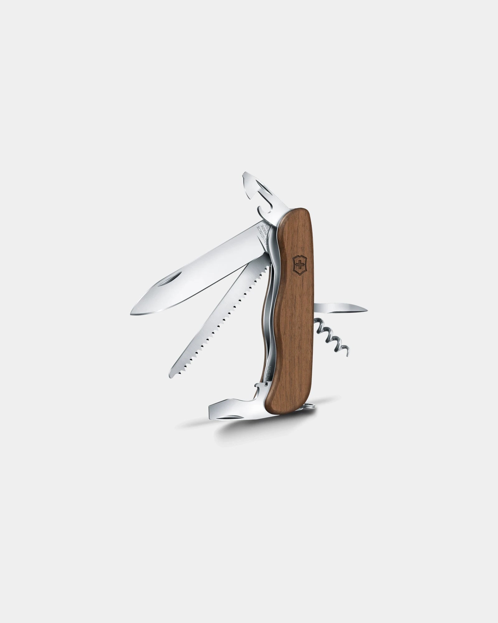 Notenhout zakmes Forester Wood om te personaliseren - 1