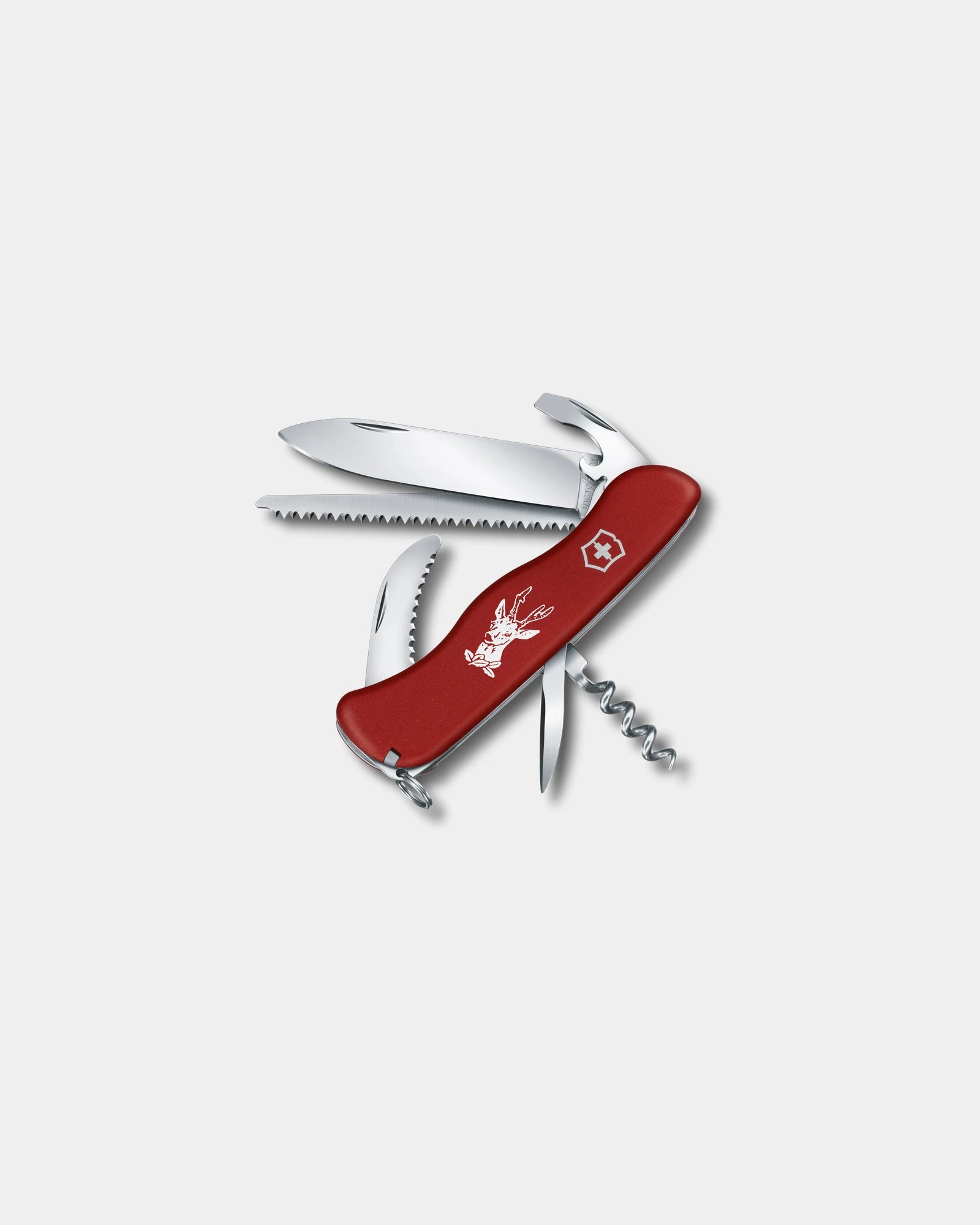 Zakmes Victorinox Hunter om te personaliseren - Rood
