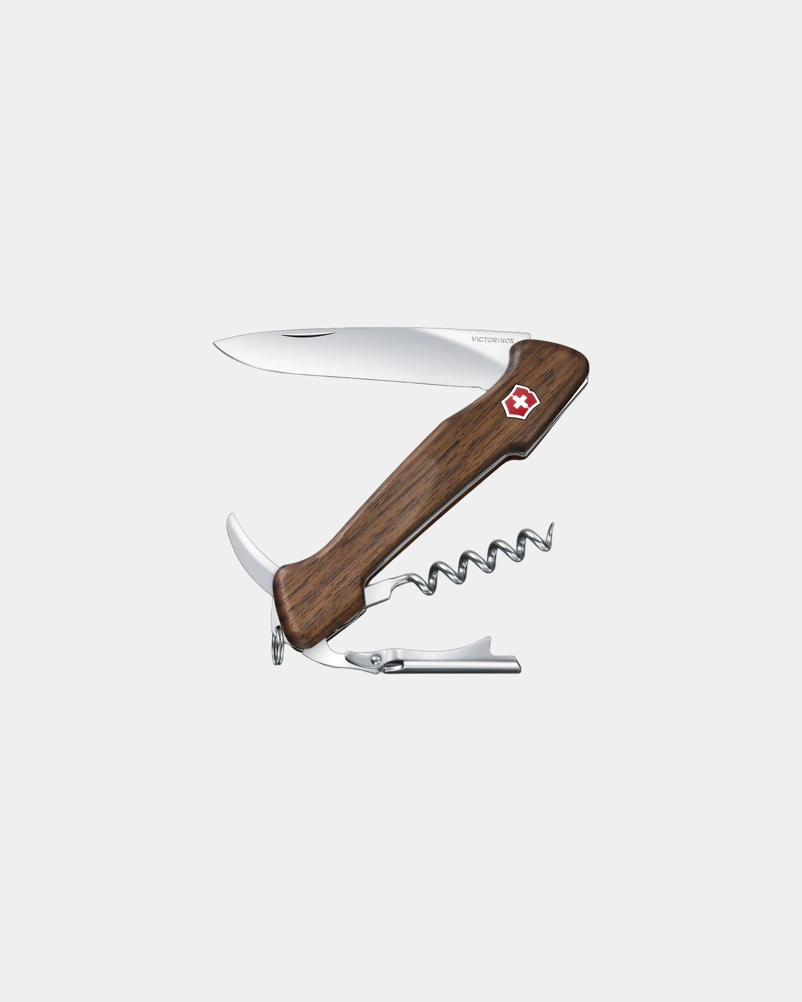 Zakmes notenhout Victorinox Wine Master om te personaliseren - Notenhout