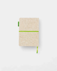 Personaliseerbaar A5-notitieboek in jute en bamboe - 6