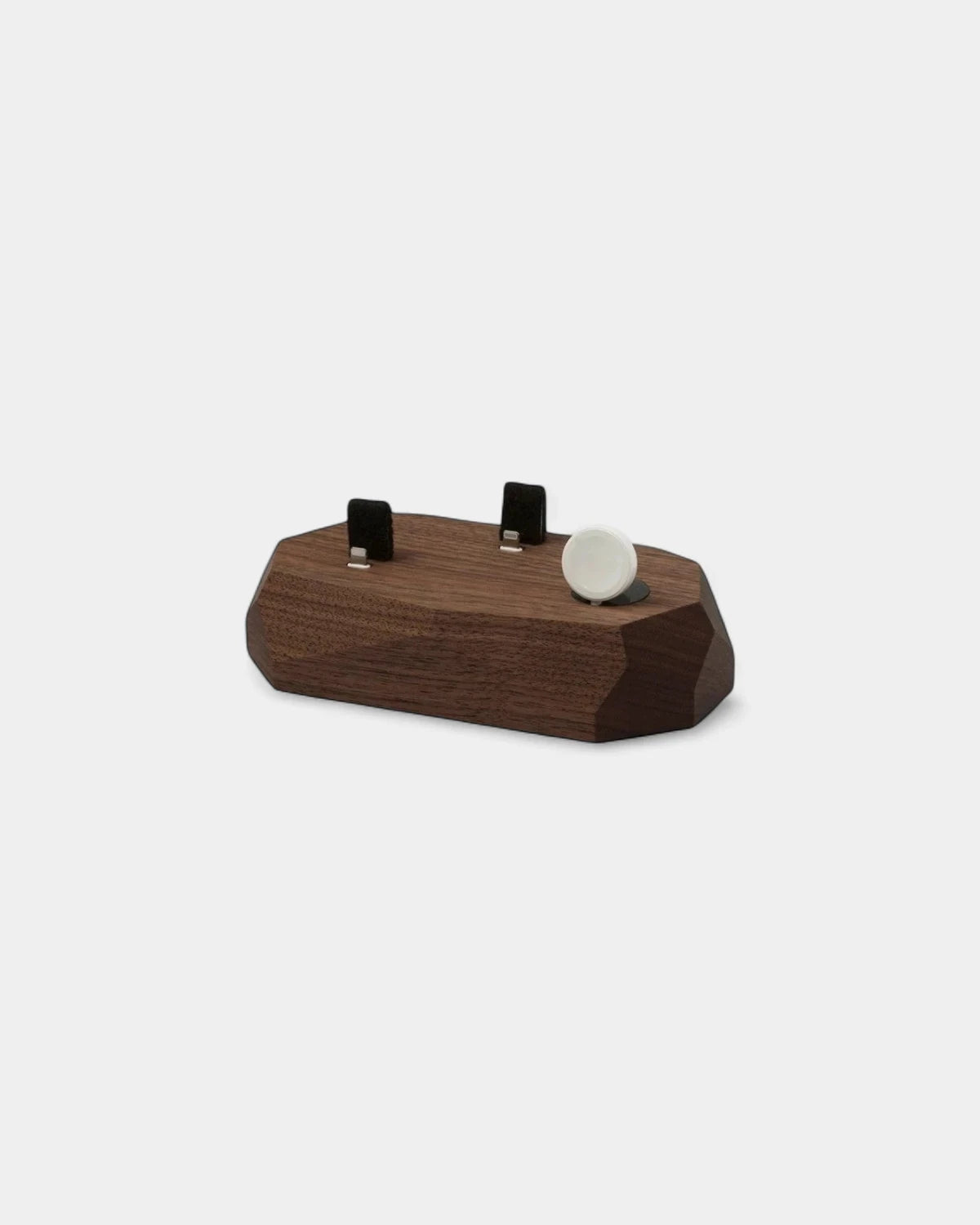 Personaliseerbare houten 3-in-1 inductielader - 1