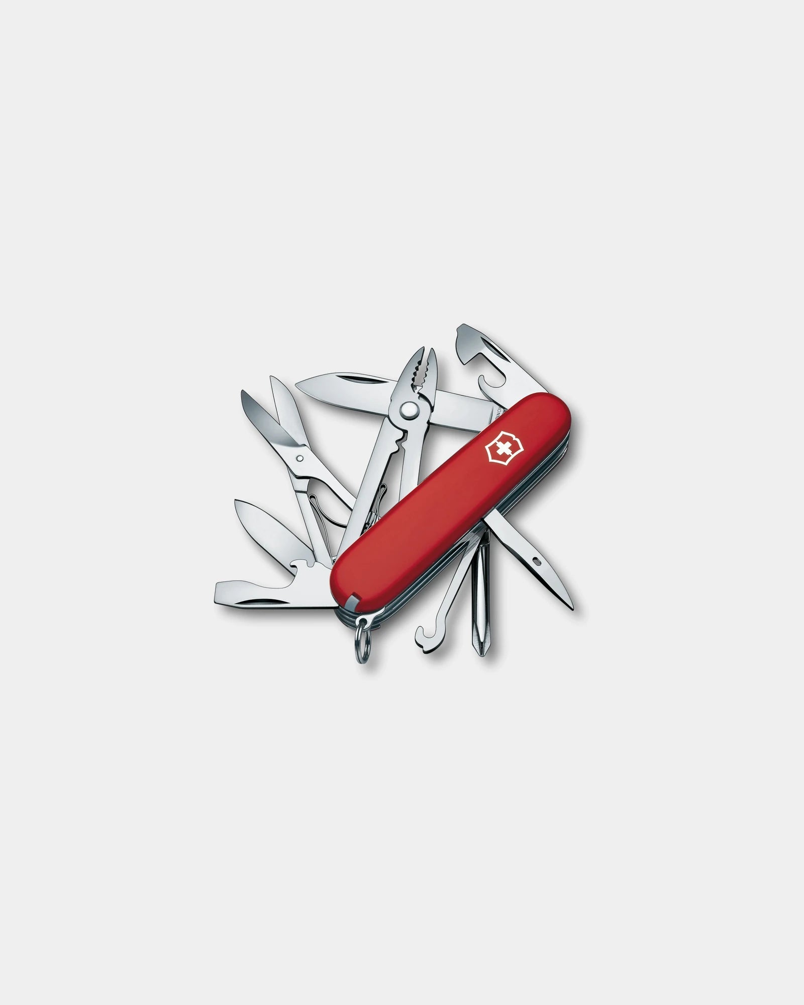 Zakmes Victorinox Deluxe Tinker om te personaliseren - Rood