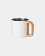 Thermosbeker gerecycled rvs 360ml om te personaliseren - 2