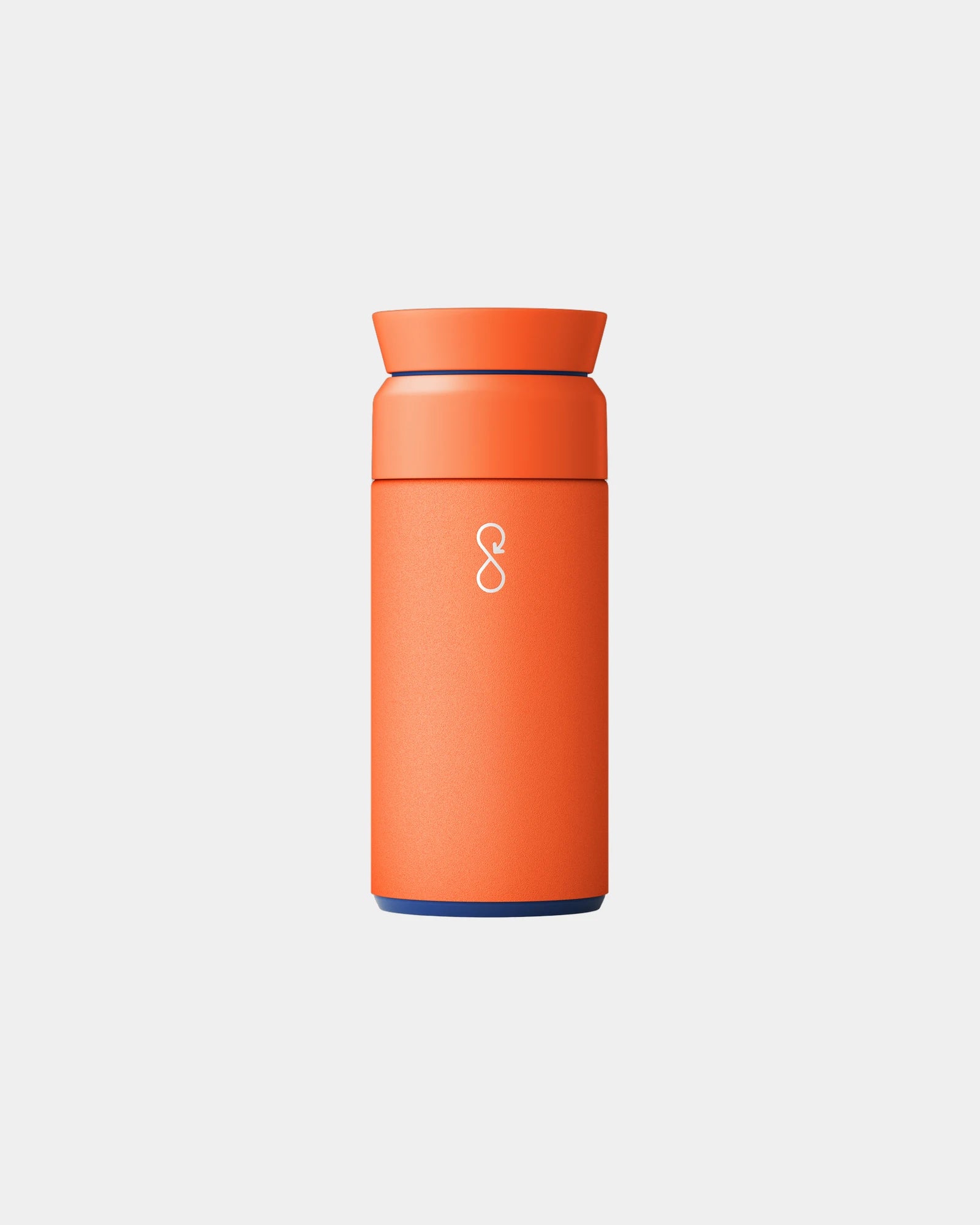 Thermosfles van gerecycled staal om te personaliseren - Zonoranje
