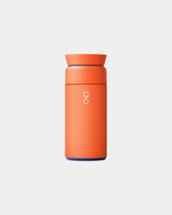 Thermosfles van gerecycled staal om te personaliseren - Zonoranje