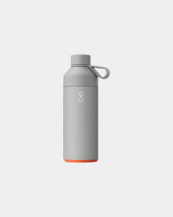 Thermosfles van gerecycled rvs 1L om te personaliseren - Rotsgrijs
