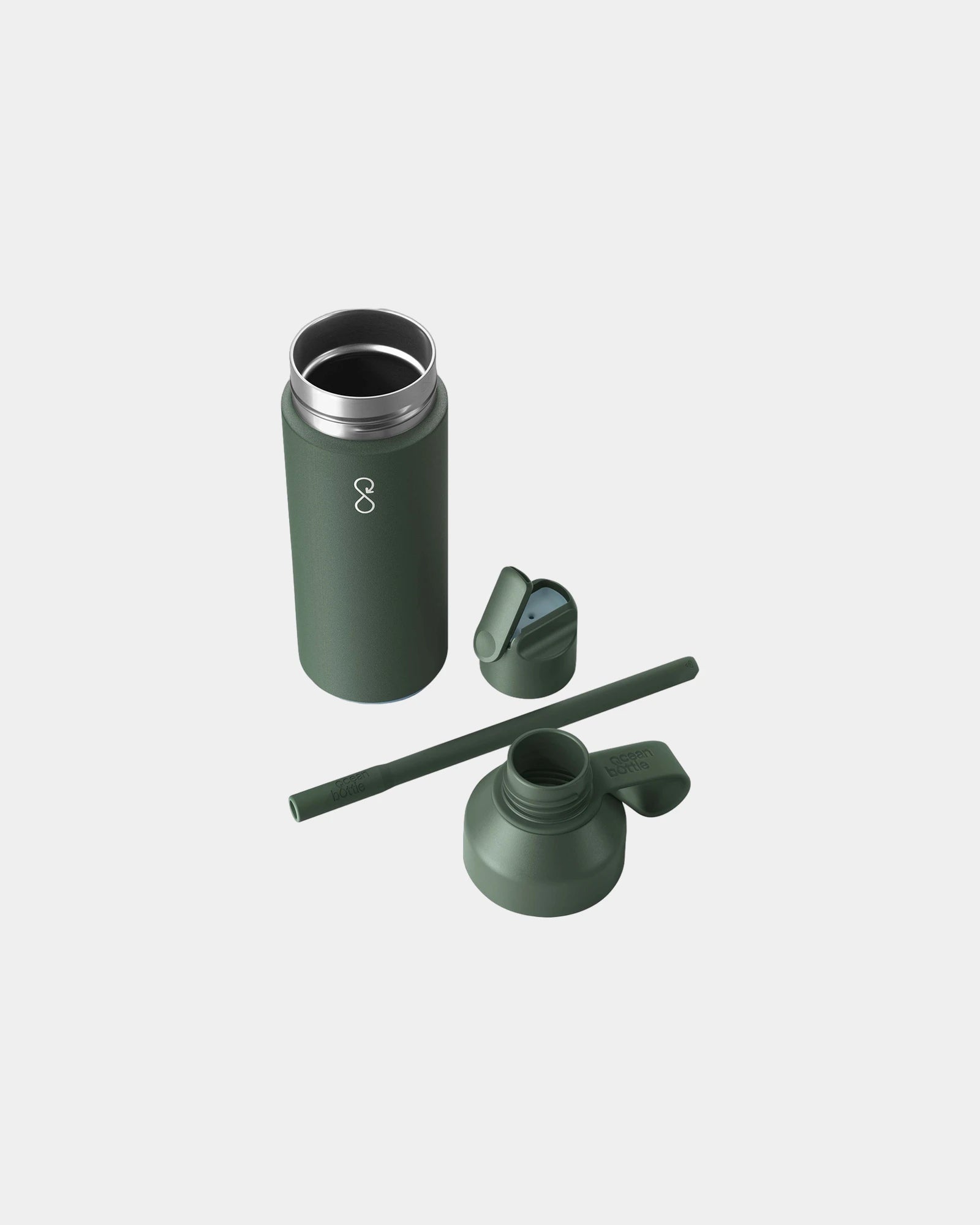 Thermosfles van gerecycled rvs GO 500ml om te personaliseren - 7