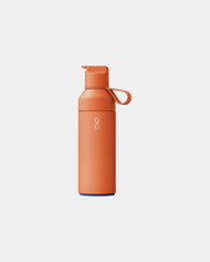 Thermosfles van gerecycled rvs GO 500ml om te personaliseren - Zonoranje