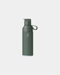 Thermosfles van gerecycled rvs GO 500ml om te personaliseren - Bosgroen