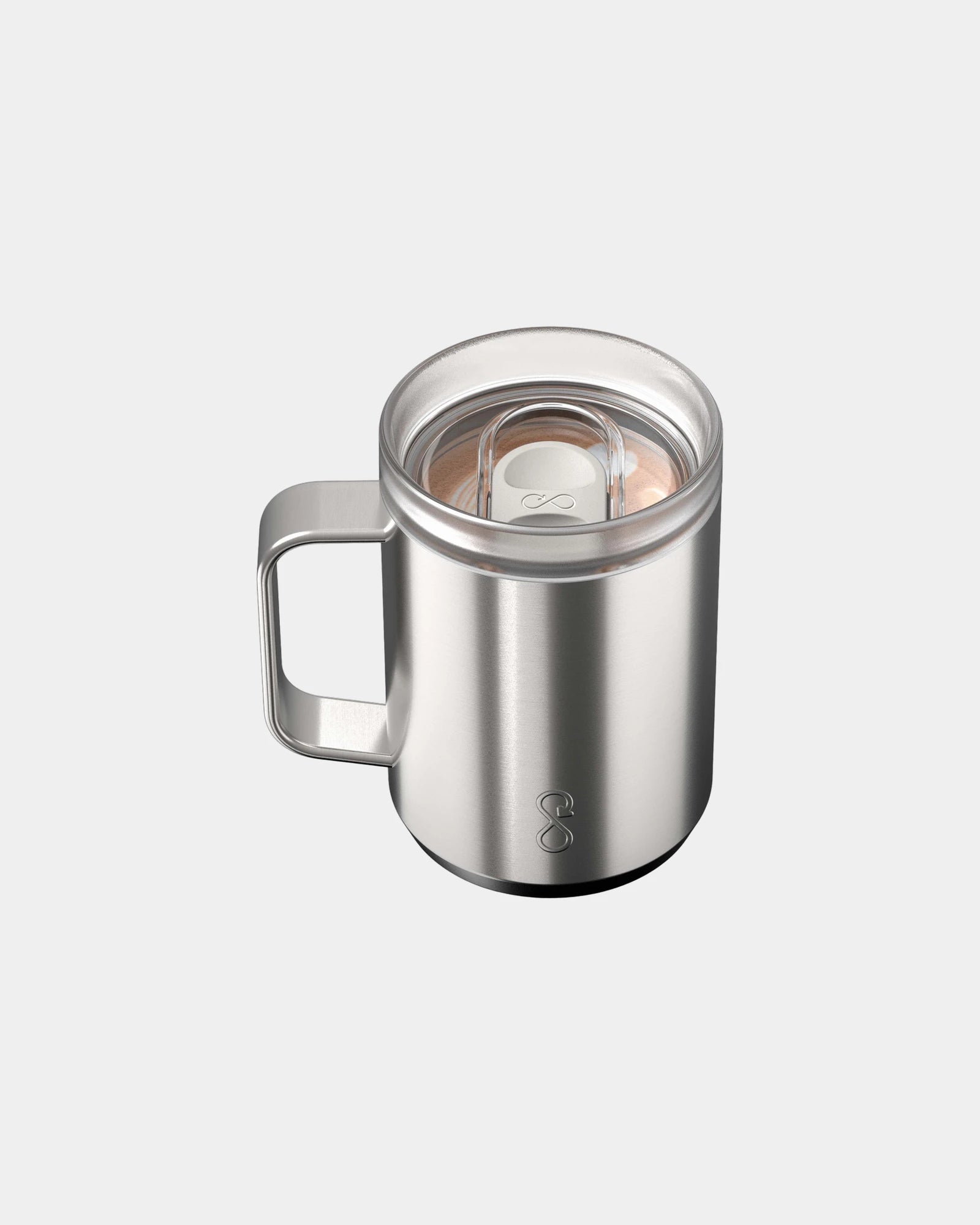 Reisbeker gerecycled rvs 350ml om te personaliseren - 1