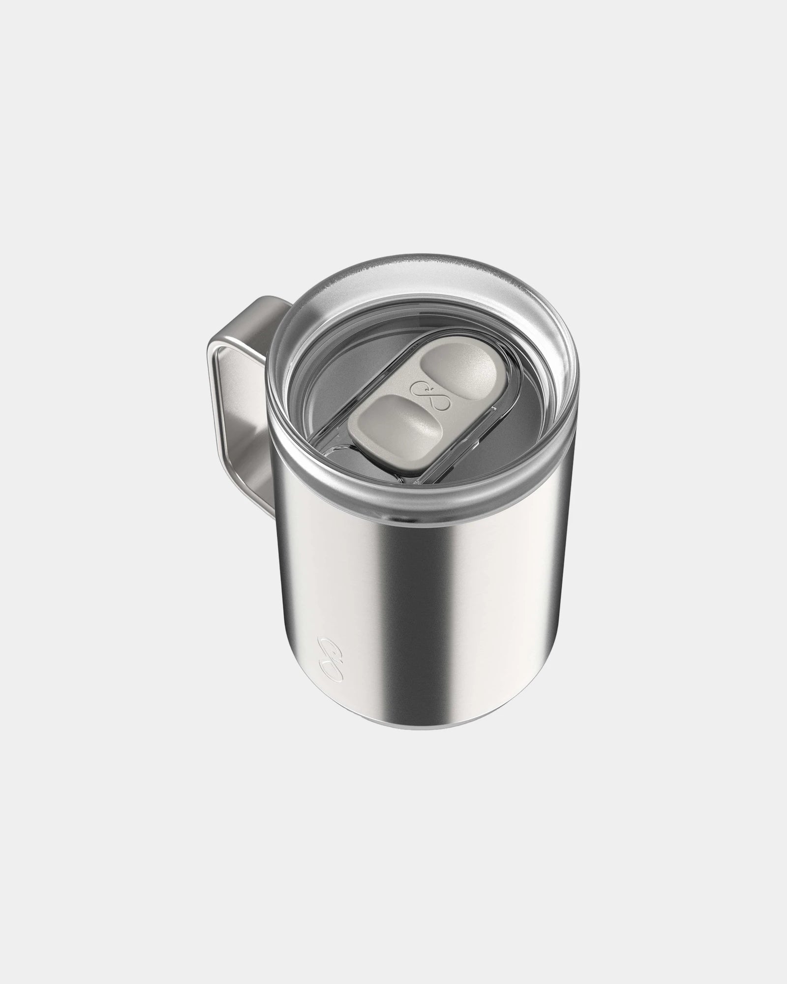 Reisbeker gerecycled rvs 350ml om te personaliseren - 2