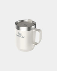 Kampeermok gerecycled rvs 236ml om te personaliseren - Crème