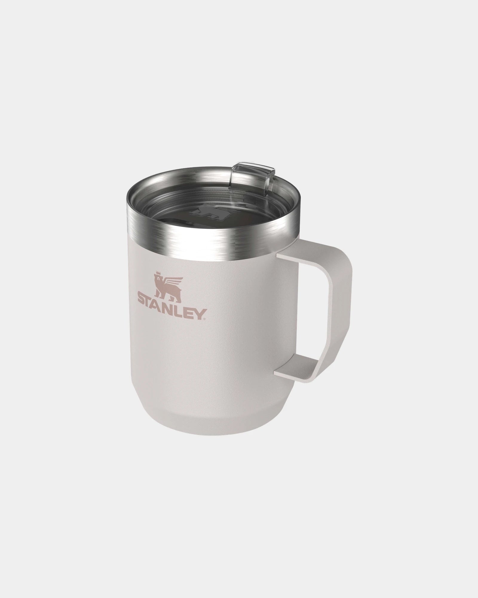 Kampeermok gerecycled rvs 236ml om te personaliseren - Lichtroze
