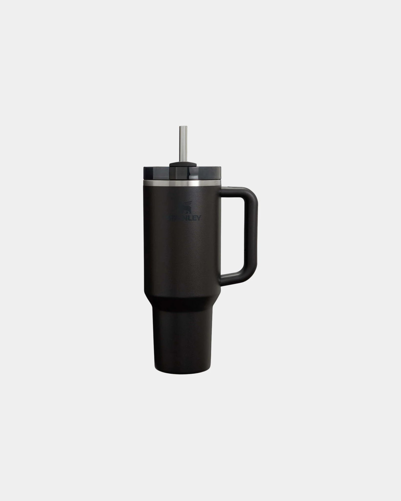 Drinkbeker gerecycled rvs 1200ml om te personaliseren - Zwart