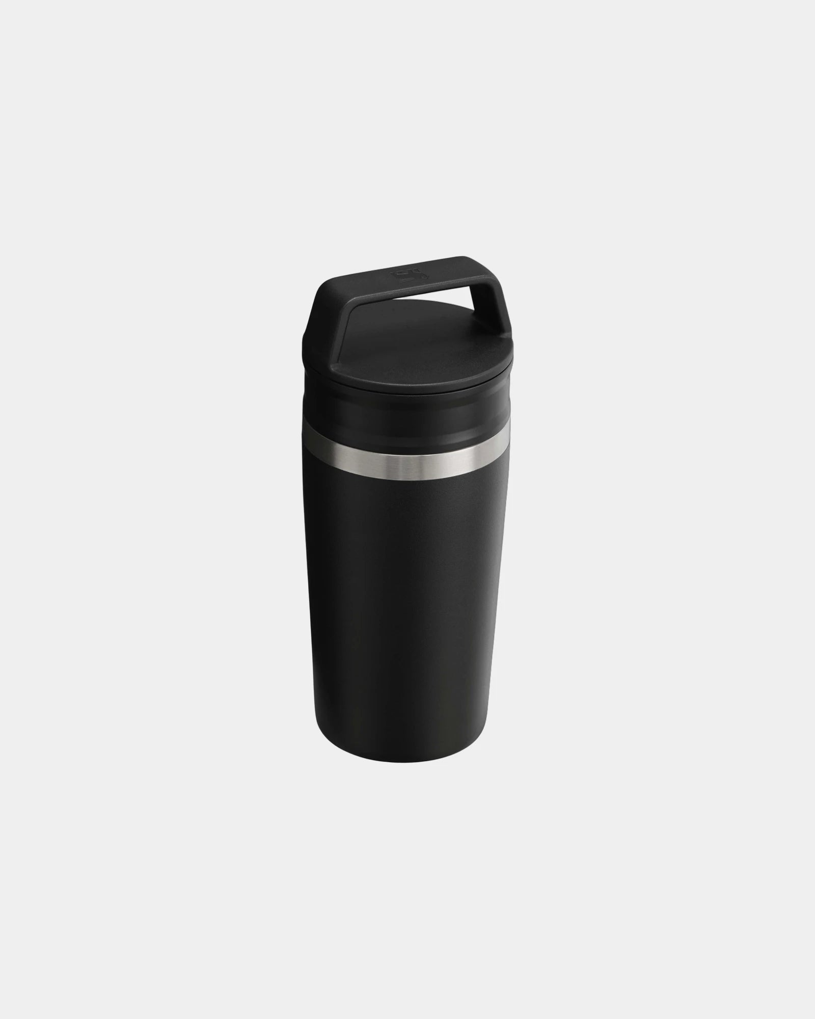 Reismok roestvrij staal Café-To-Go om te personaliseren - Zwart