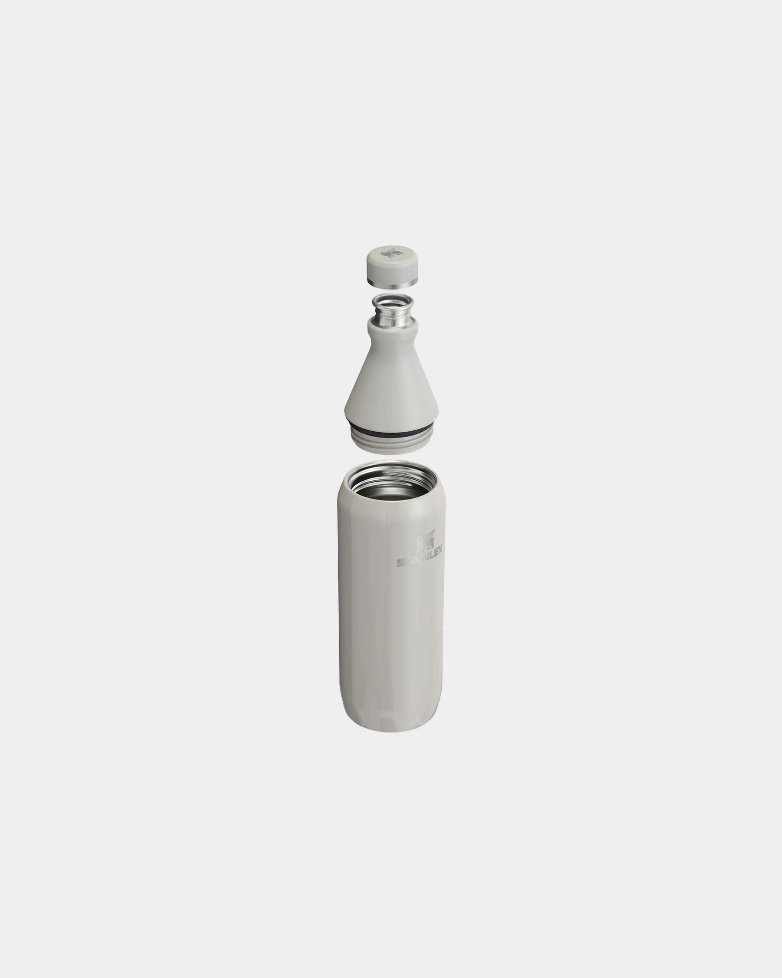 Drinkfles van gerecycled rvs 600ml All om te personaliseren - 3