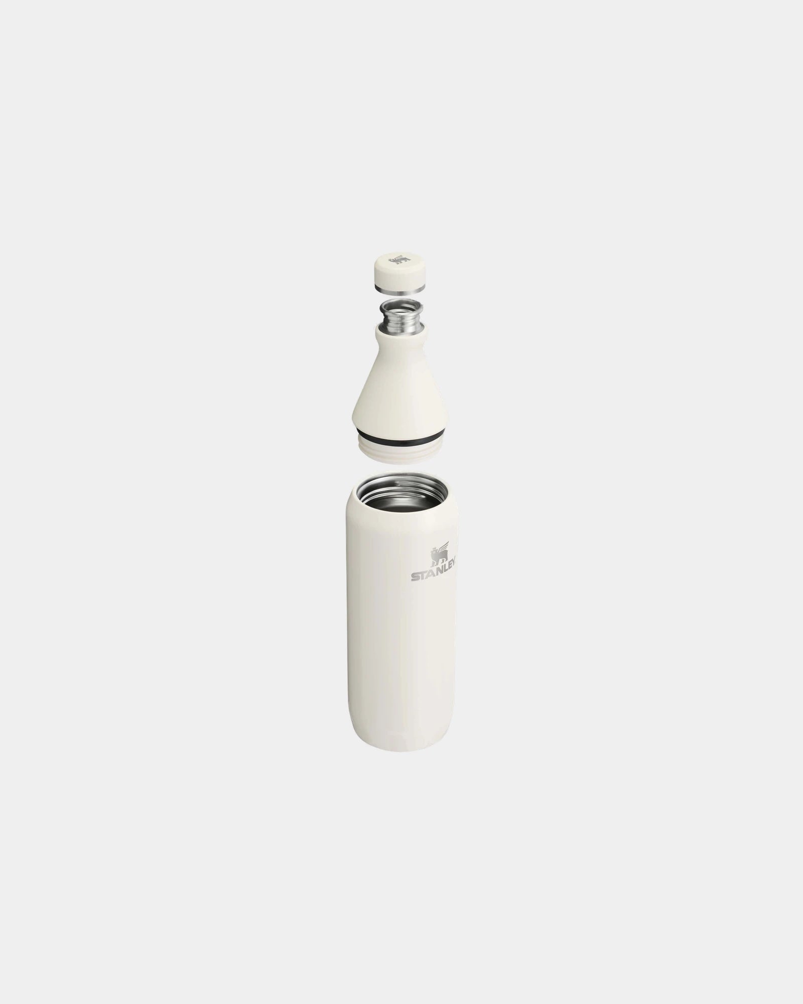 Drinkfles van gerecycled rvs 600ml All om te personaliseren - 1