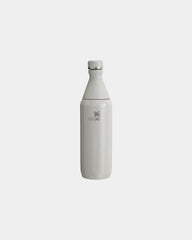 Drinkfles van gerecycled rvs 600ml All om te personaliseren - Grijs