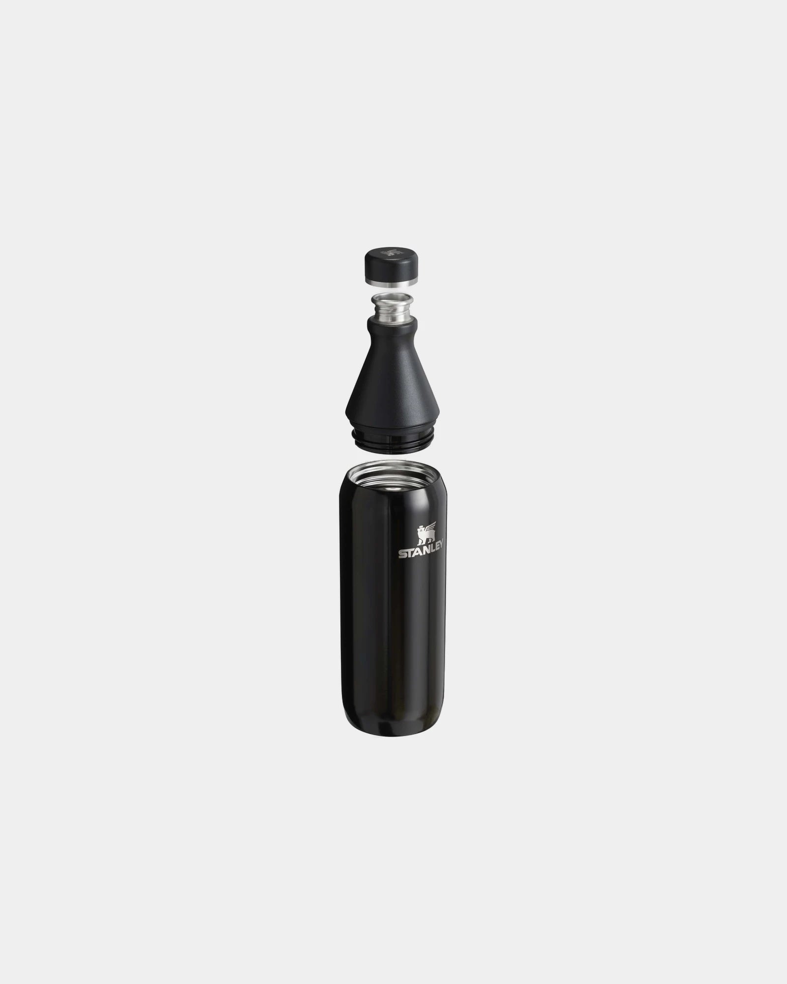 Drinkfles van gerecycled rvs 600ml All om te personaliseren - 5