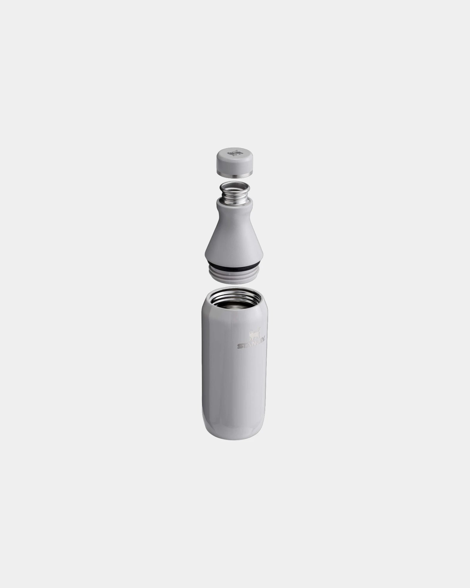 Drinkfles van gerecycled rvs 350ml All om te personaliseren - 3