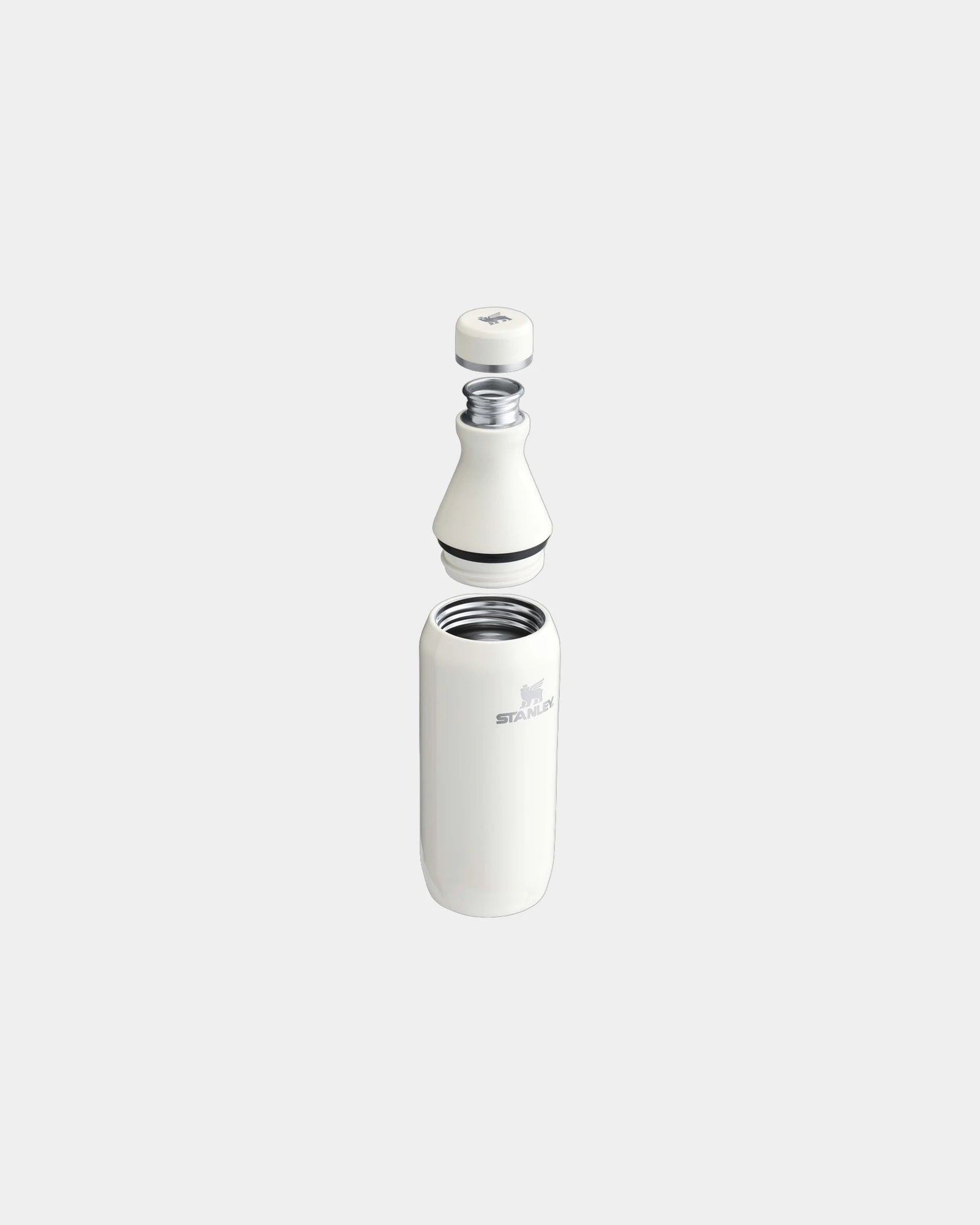 Drinkfles van gerecycled rvs 350ml All om te personaliseren - 1