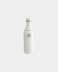 Drinkfles van gerecycled rvs 350ml All om te personaliseren - Crème