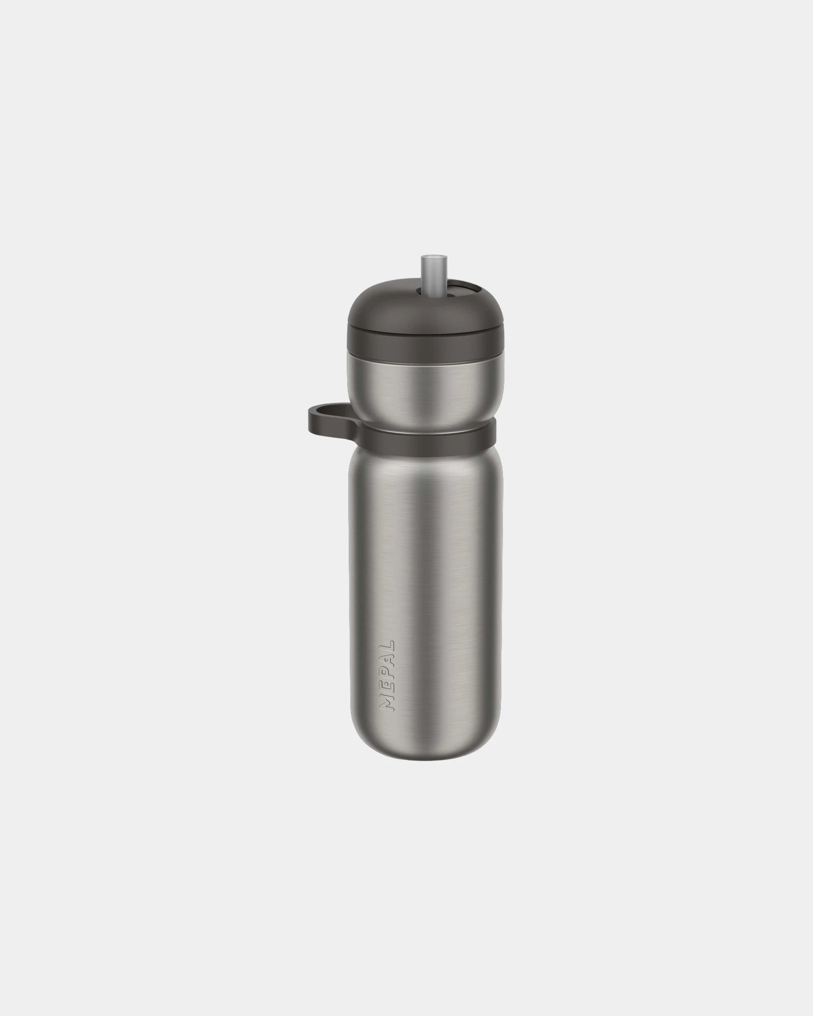 Sportfles thermisch rvs Twist 600ml om te personaliseren - Zwart