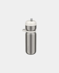 Sportfles thermisch rvs Twist 600ml om te personaliseren - Wit