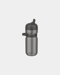 Sportfles met flip-pet 600ml om te personaliseren - Zwart