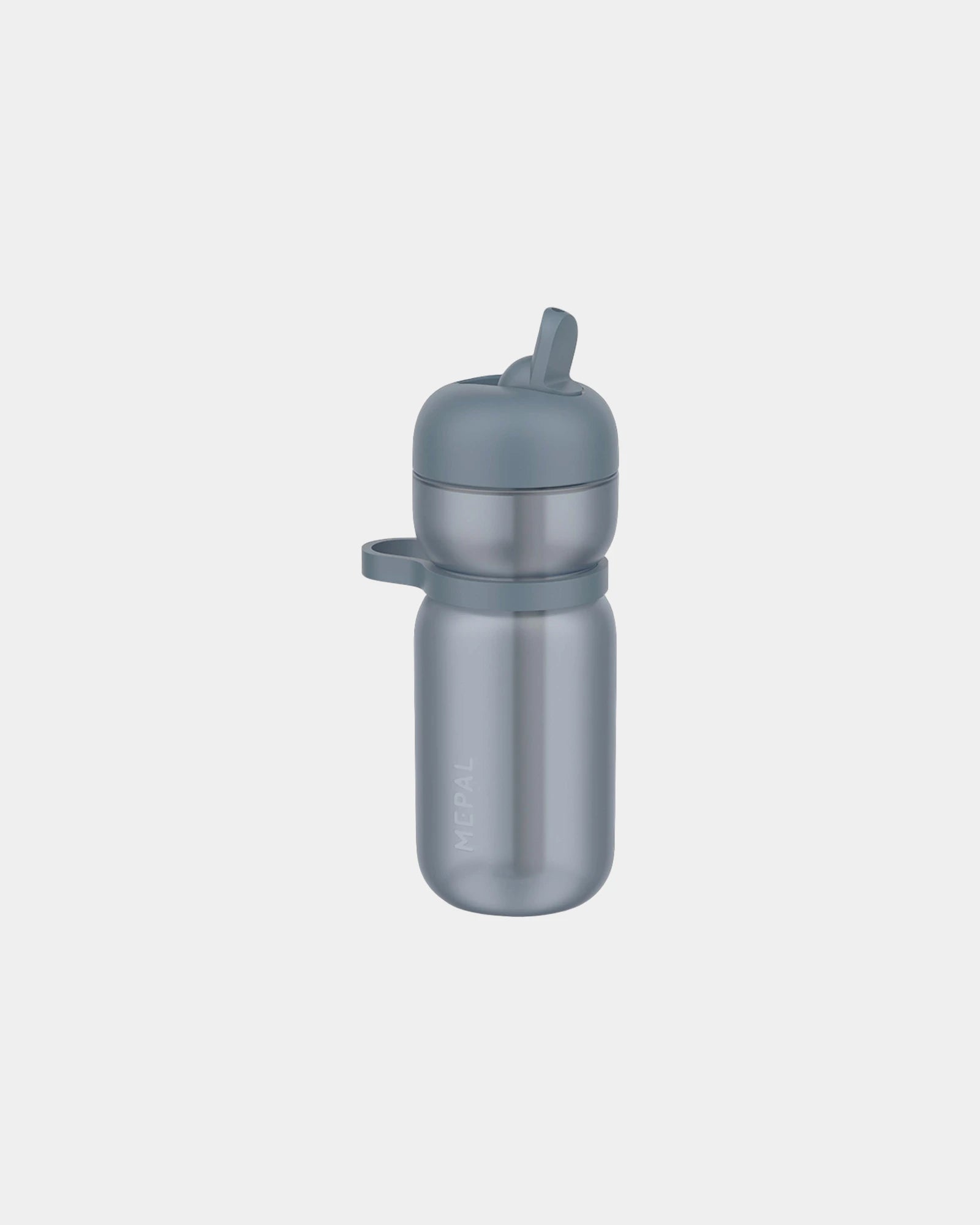 Sportfles met flip-pet 600ml om te personaliseren - Blauw