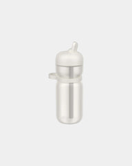 Sportfles met flip-pet 600ml om te personaliseren - Wit