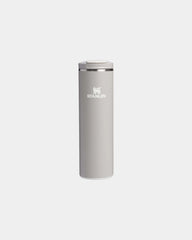 Reisbeker gerecycled rvs 470ml om te personaliseren - Grijs