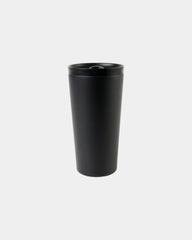 Mug gerecycled rvs 500ml dubbelwandig om te personaliseren - Zwart