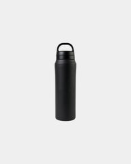 Drinkfles van gerecycled rvs 470ml om te personaliseren - Zwart