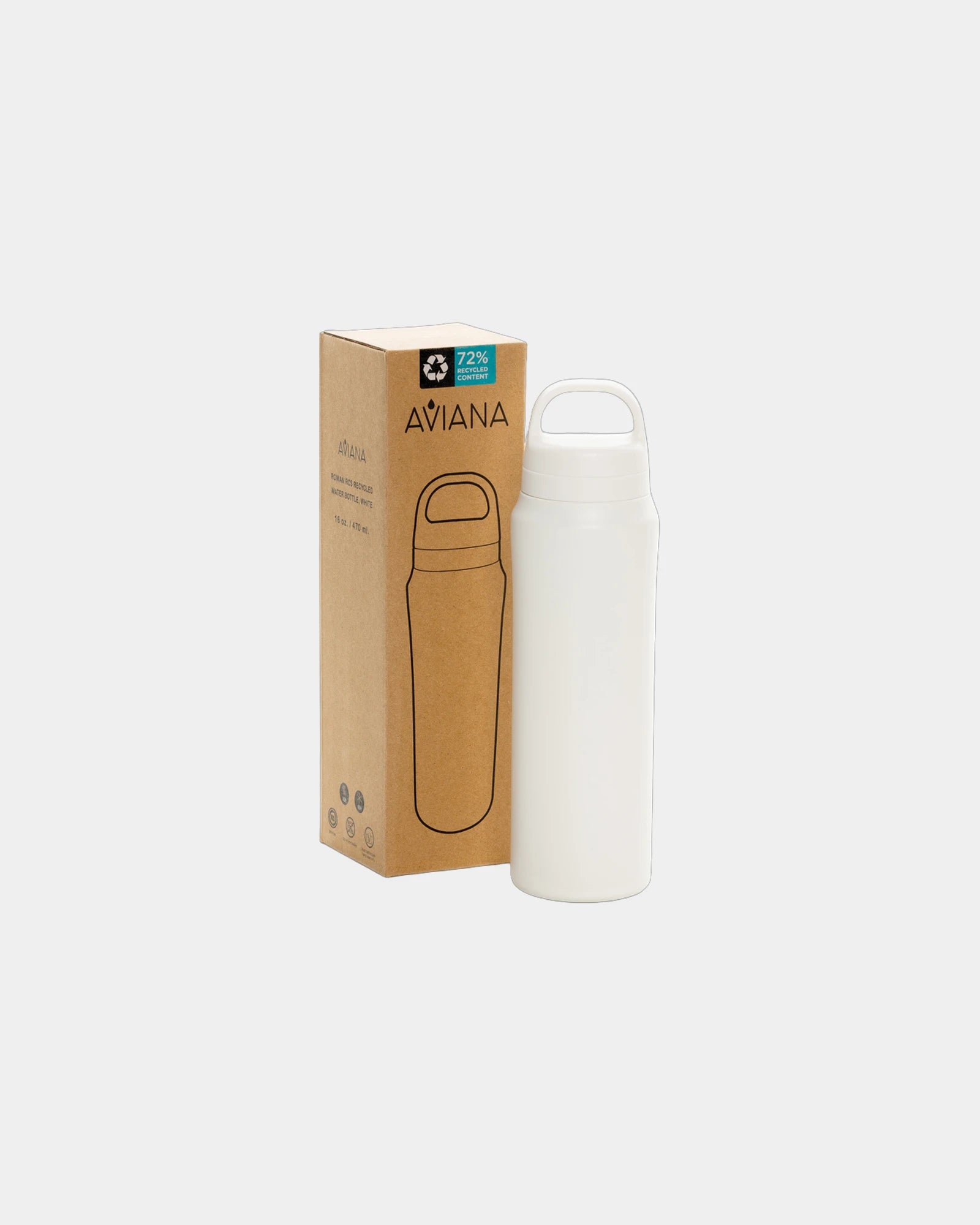 Drinkfles van gerecycled rvs 470ml om te personaliseren - 7