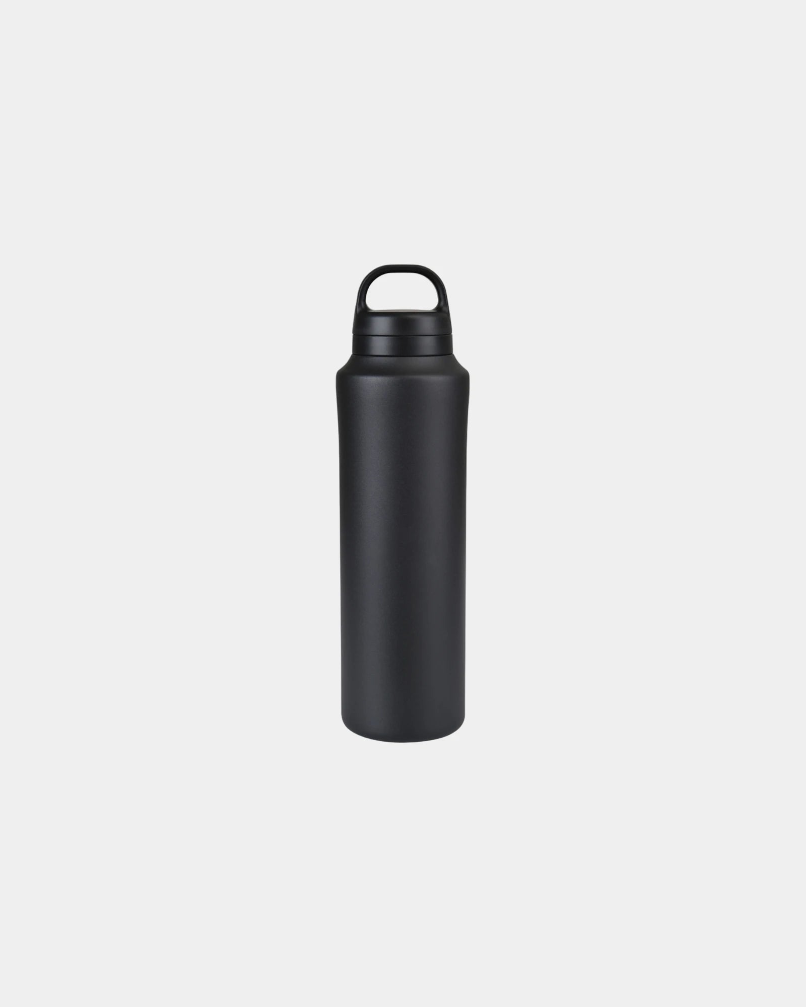 Drinkfles van gerecycled rvs 740ml om te personaliseren - Zwart