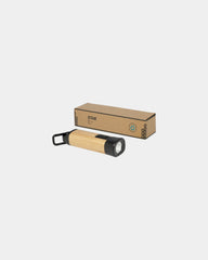 Zaklamp gerecycled plastic bamboe Kuma om te personaliseren - 2