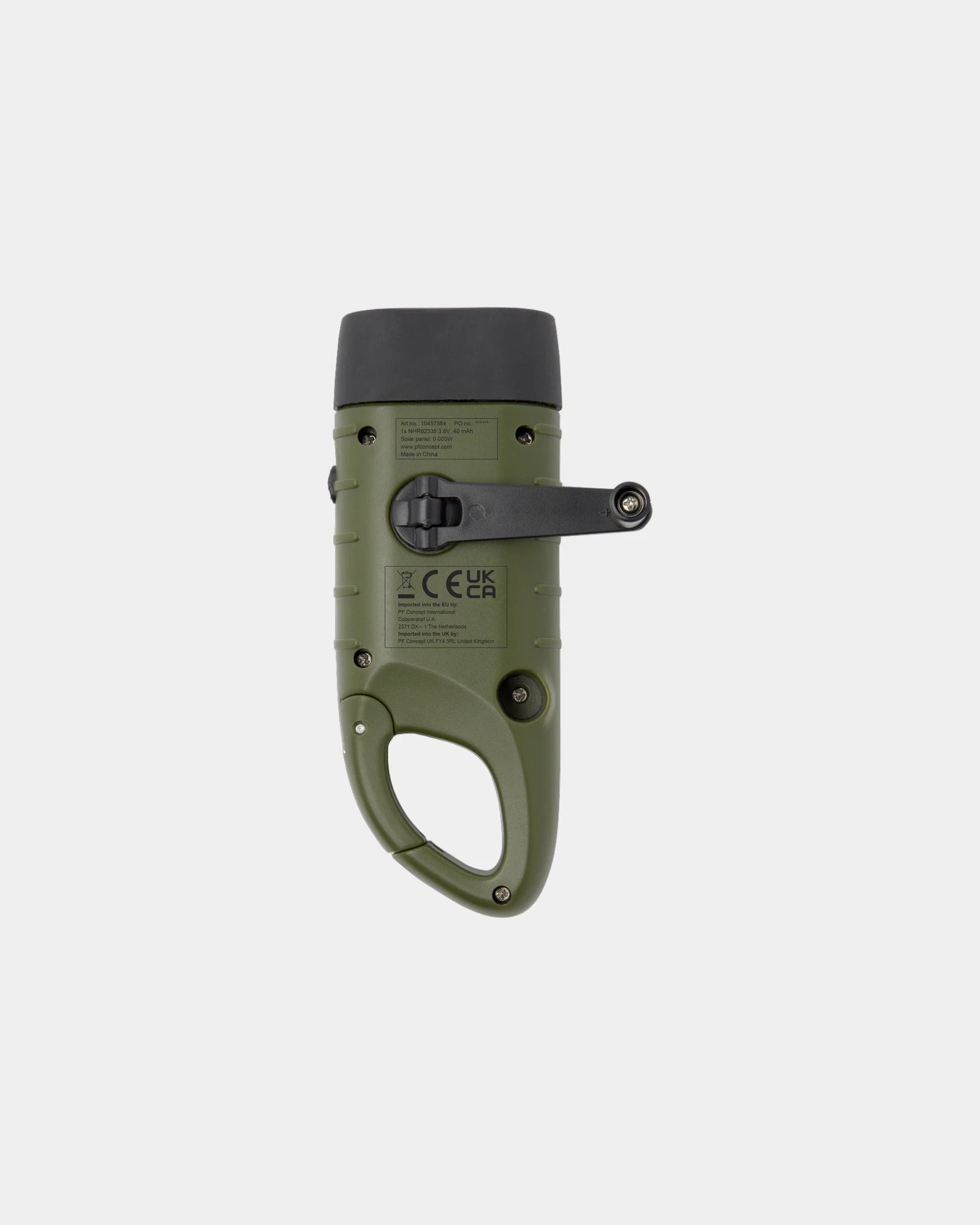 Zaklamp gerecycled plastic Helios om te personaliseren - 4