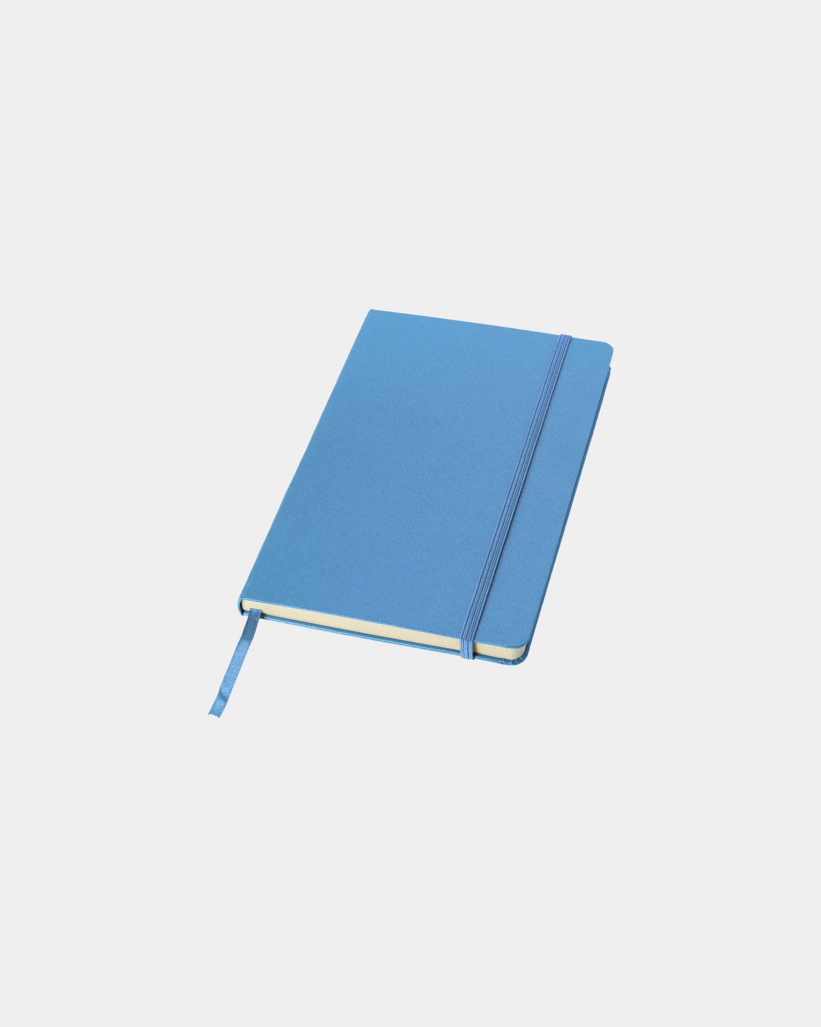 Notitieboek A5 harde kaft FSC-papier om te personaliseren - Lichtblauw