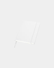 Notitieboek A5 harde kaft FSC-papier om te personaliseren - Wit