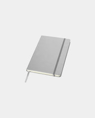 Notitieboek A5 harde kaft FSC-papier om te personaliseren - Zilver