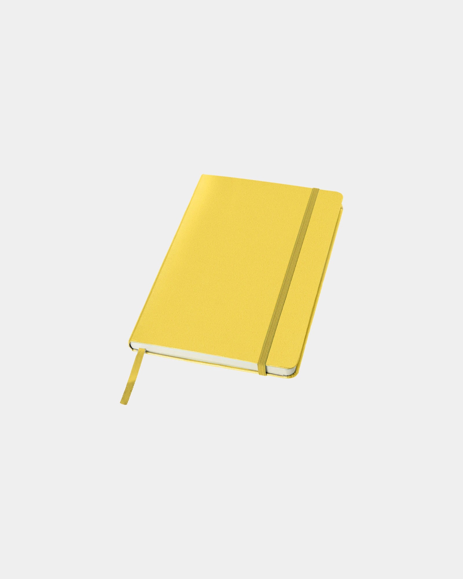 Notitieboek A5 harde kaft FSC-papier om te personaliseren - Geel